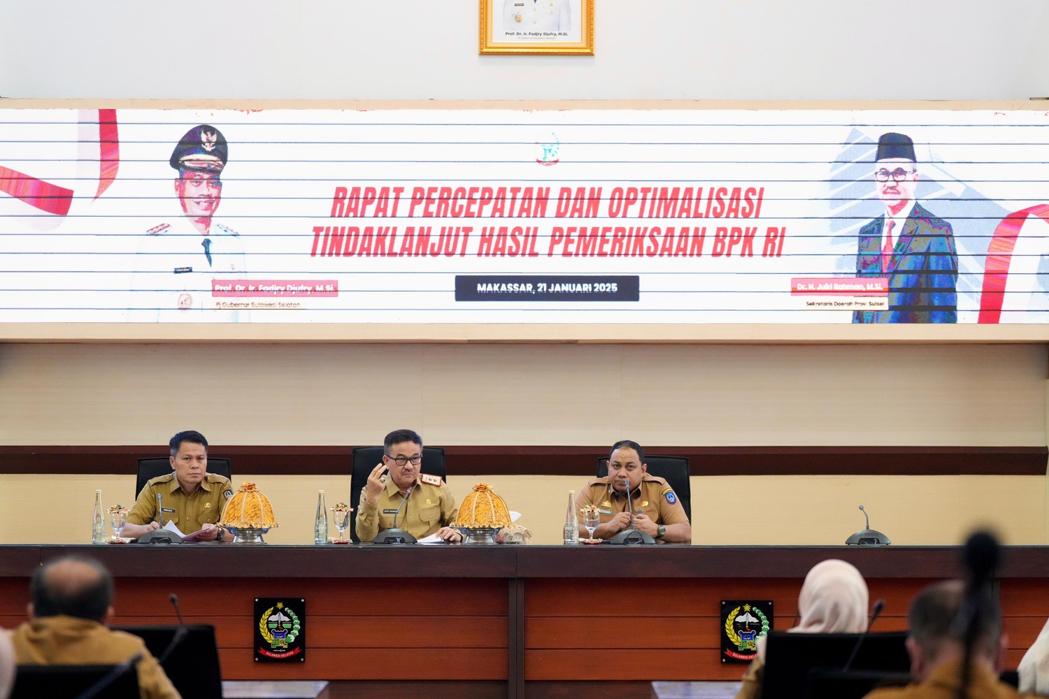 Bahas LHP BPK, Sekda Jufri Rahman Instruksikan OPD Segera Lakukan Tindak Lanjut