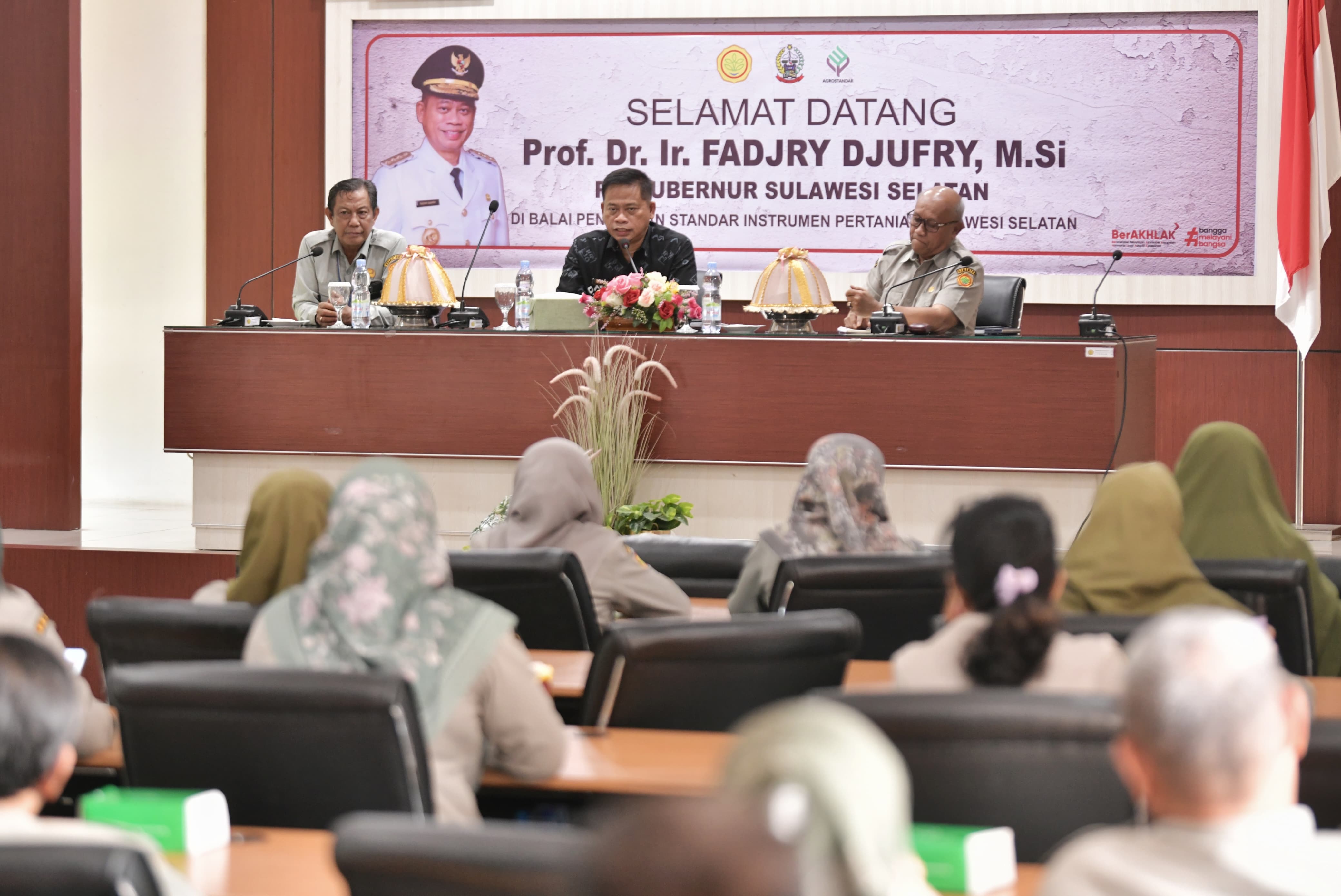 Pj Gubernur Prof Fadjry Djufry Dorong BSIP Percepat Swasembada Pangan Sulsel