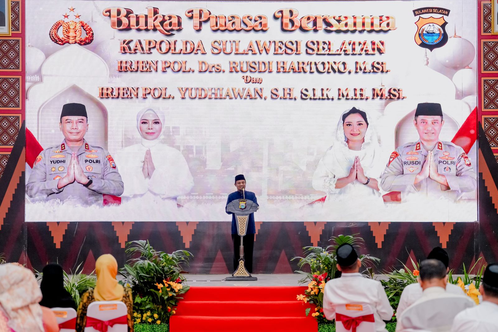 Gubernur Andi Sudirman Hadiri Buka Puasa Bersama Kapolda Sulsel, Tekankan Sinergi Pembangunan dan Keamanan