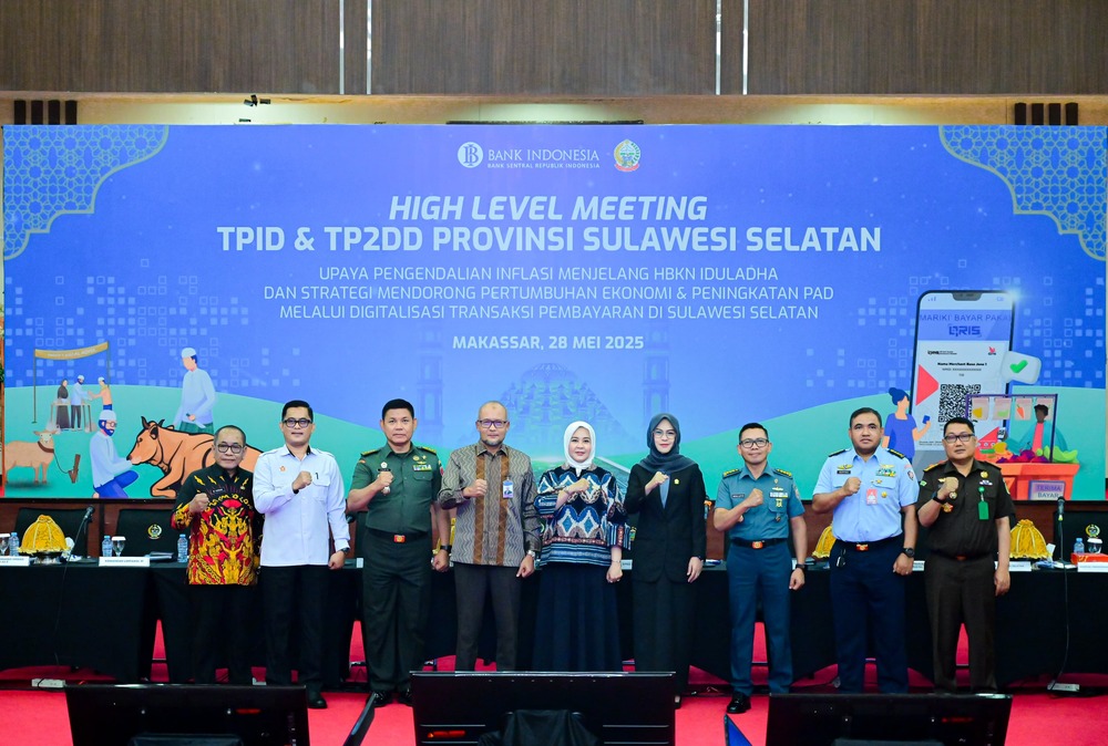 Wagub Sulsel Minta TPID dan TP2DD Bergerak Cepat Kendalikan Inflasi Jelang Idul Adha