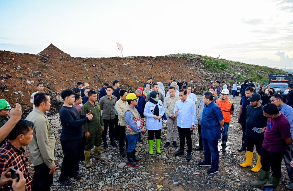 Wagub Sulsel dan Menteri LH Tinjau TPA Tamangapa, Bahas Waste to Energy