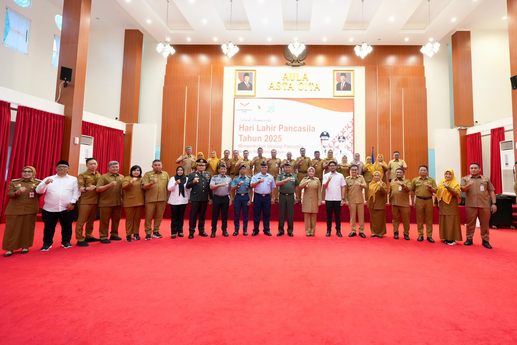 Peringati Hari Lahir Pancasila, Wagub Fatmawati Ajak Warga Tanamkan Nilai Luhur dalam Aksi Nyata