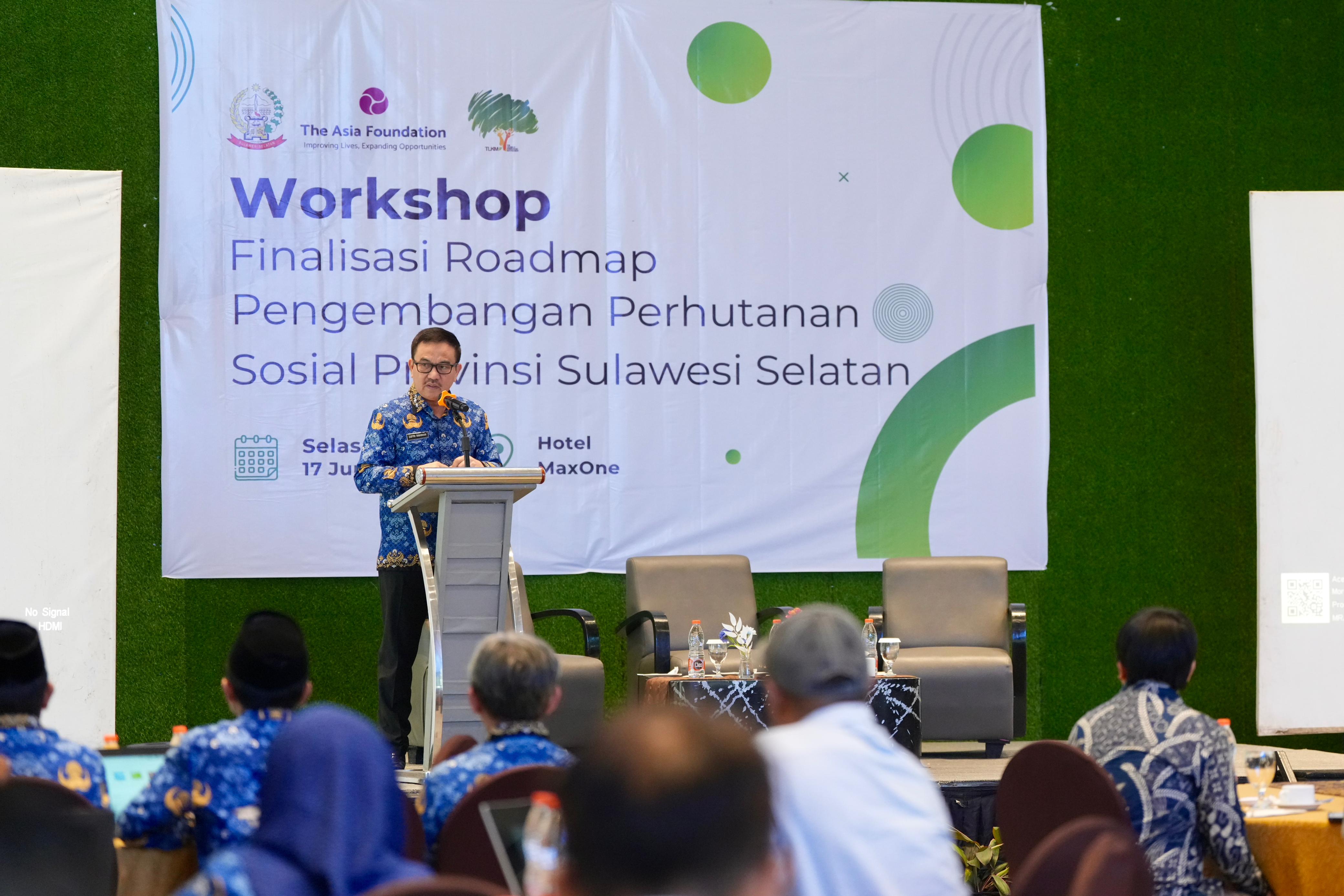  Sekdaprov Sulsel Dorong Kolaborasi Daerah dalam Percepatan Perhutanan Sosial