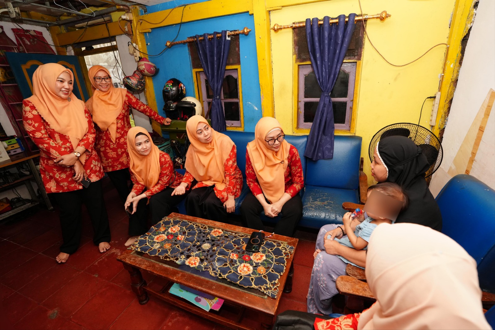Ketua DWP Sulsel Tinjau Anak-Anak Stunting, Pastikan Pendampingan Berlangsung Intensif 