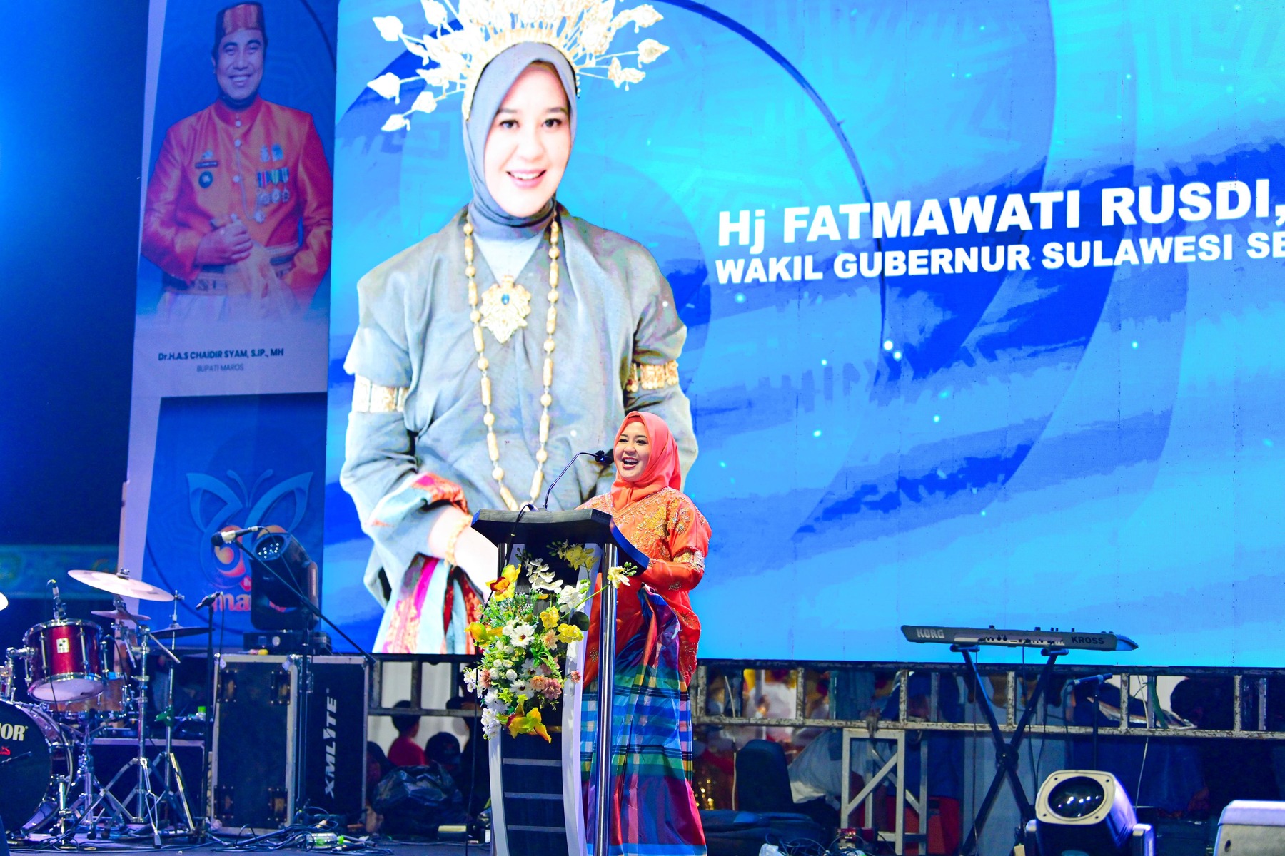 HUT Ke-66 Maros, Fatmawati Rusdi: Gau Maraja Jadi Momentum Kebangkitan Budaya