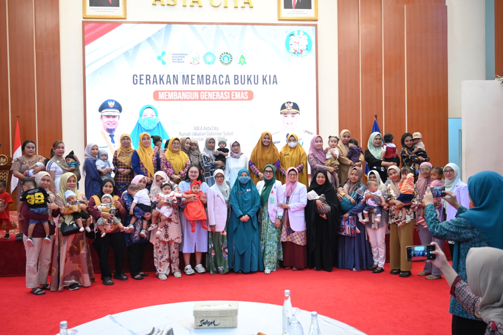 IDAI Sulsel dan TP PKK Provinsi Gaungkan Gerakan Cinta Buku KIA dalam Peringatan Hari Anak Nasional 2025