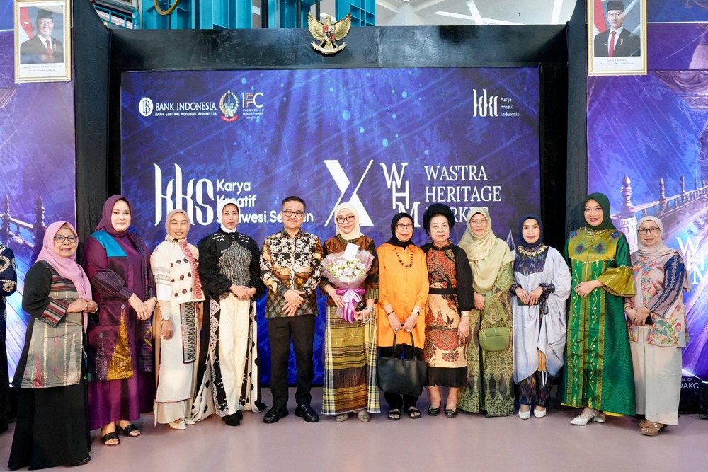 Sekda Sulsel Resmi Tutup Karya Kreatif Sulsel 2025: Dukung Wastra sebagai Kekuatan Ekonomi Budaya