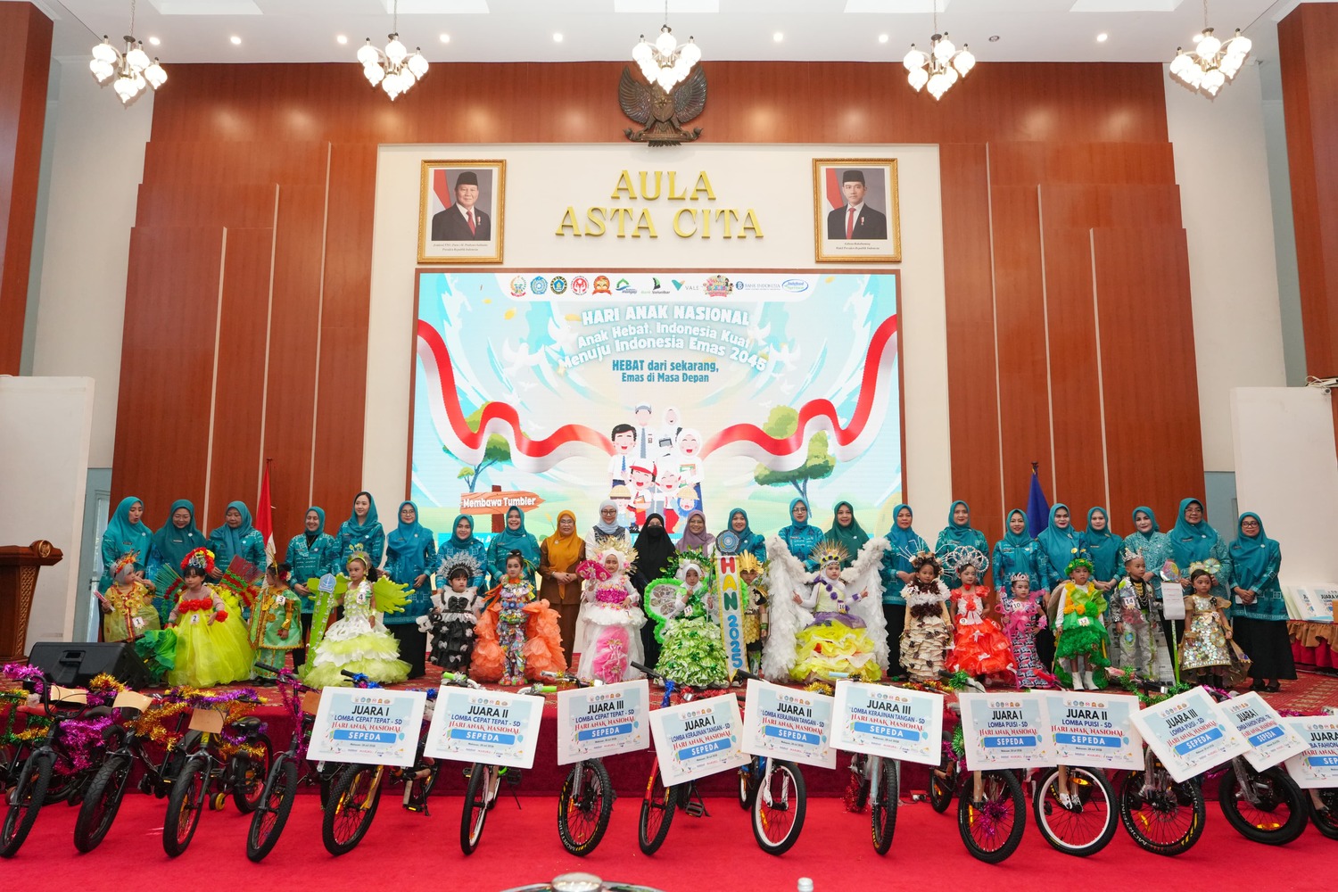 Pemprov Sulsel dan TP PKK Tutup HAN 2025, Tegaskan Komitmen Lindungi Anak dan Siapkan Agenda Nasional 2026