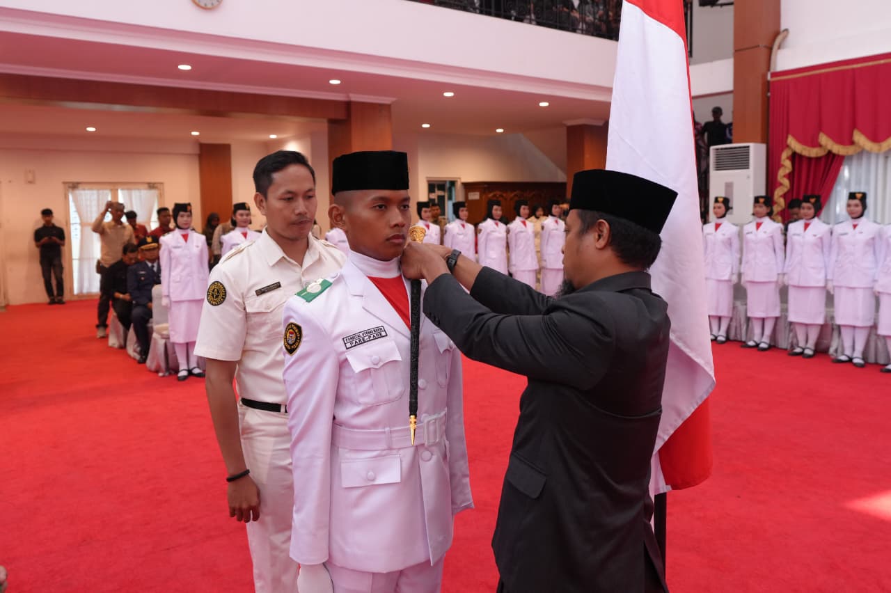 Gubernur Sulsel Kukuhkan 73 Anggota Paskibraka Tingkat Provinsi