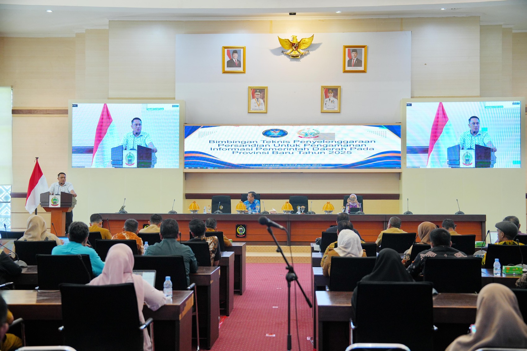 BSSN Didukung Pemprov Sulsel Gelar Bimtek Persandian untuk Perkuat Keamanan Siber