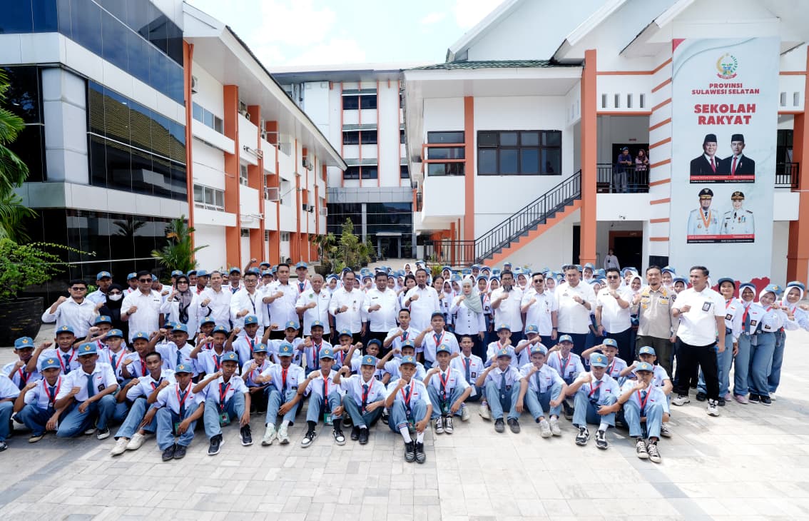150 Siswa Ikuti MPLS Sekolah Rakyat SMA, Gubernur Sulsel Dorong Manfaatkan Kesempatan Emas