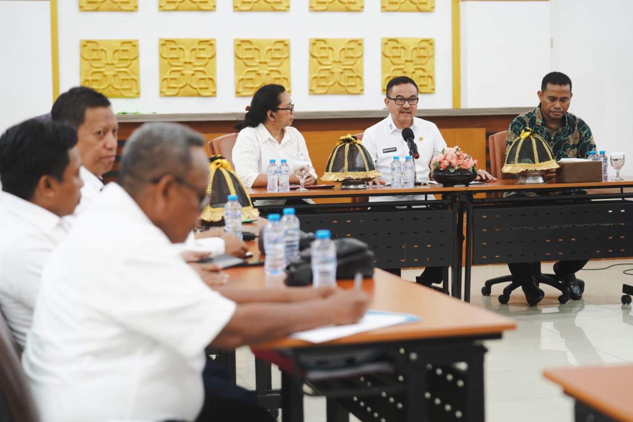Sekda Sulsel Terima Tim Itjen Kemendagri, Perkuat Pengawasan Pemerintahan dan Pemanfaatan Aset Daerah