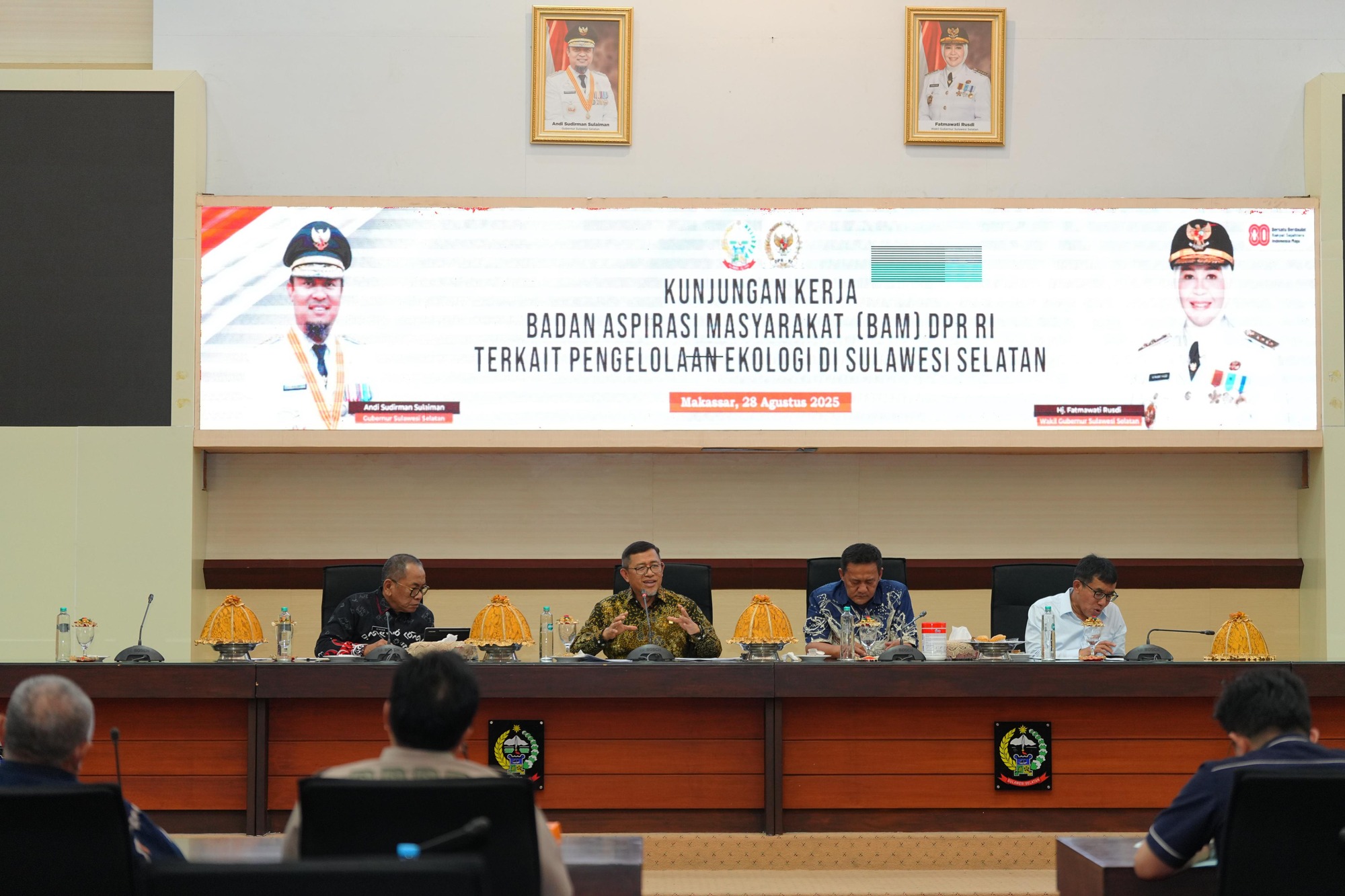 Pemprov Sulsel dan BAM DPR RI Sinergi Hadapi Tantangan Lingkungan