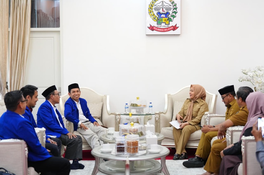 Wagub Sulsel Terima Audiensi ICMI Muda Bahas Kolaborasi Pendidikan dan Kepemudaan