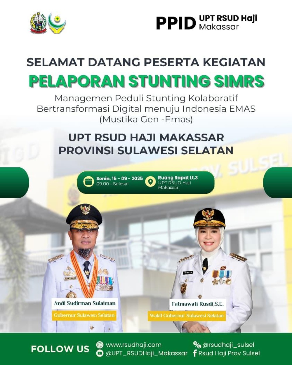 RSUD Haji Makassar Dorong Implementasi Pelaporan Stunting Digital Lewat SIMRS