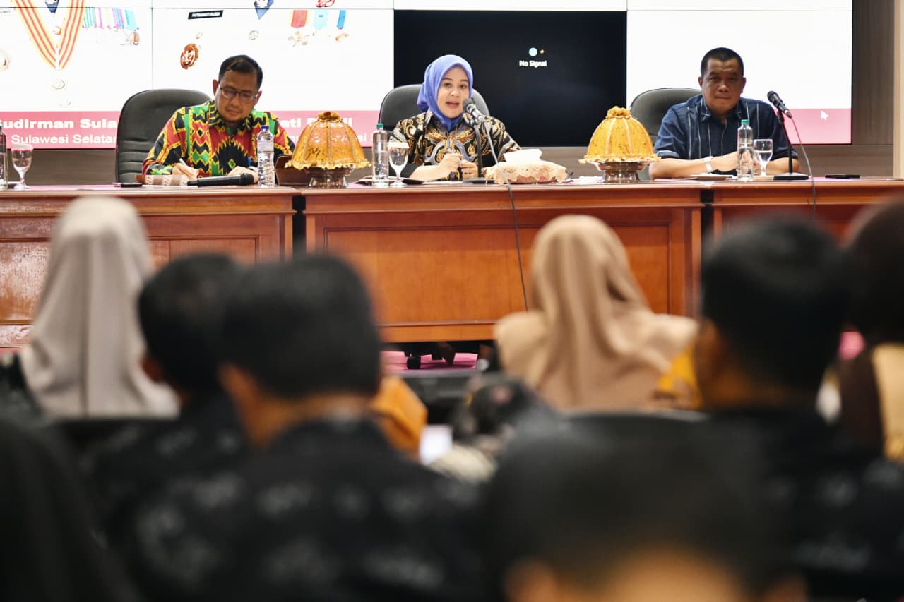 Pimpin Rapat Persiapan HUT ke-365 Sulsel, Fatmawati Rusdi Harap Makna Kebersamaan dan Persatuan Sampai ke Masyarakat