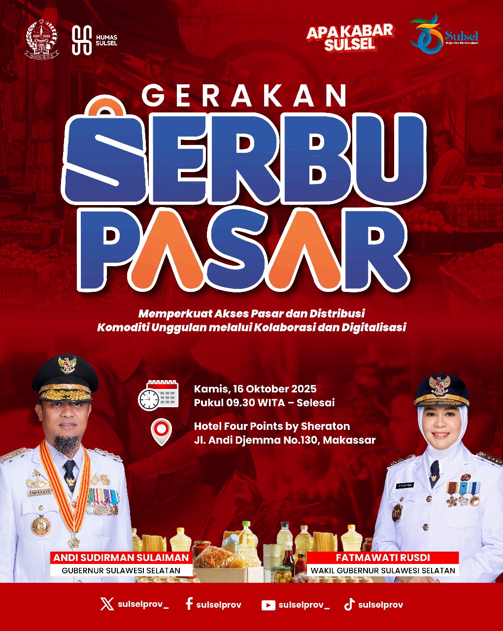 Launching Gerakan Serbu Pasar: Dorong Akses Pasar dan Kolaborasi Perdagangan di Indonesia Timur