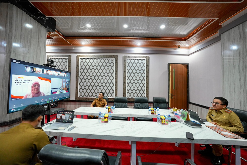 Sekprov Sulsel Jufri Rahman Berikan Ceramah Umum bagi PPPK Tahun 2025 Gelombang II
