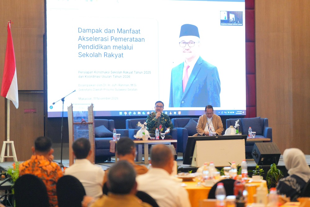 Sekprov Sulsel: Sekolah Rakyat Adalah Simbol Kesetaraan dan Masa Depan Anak