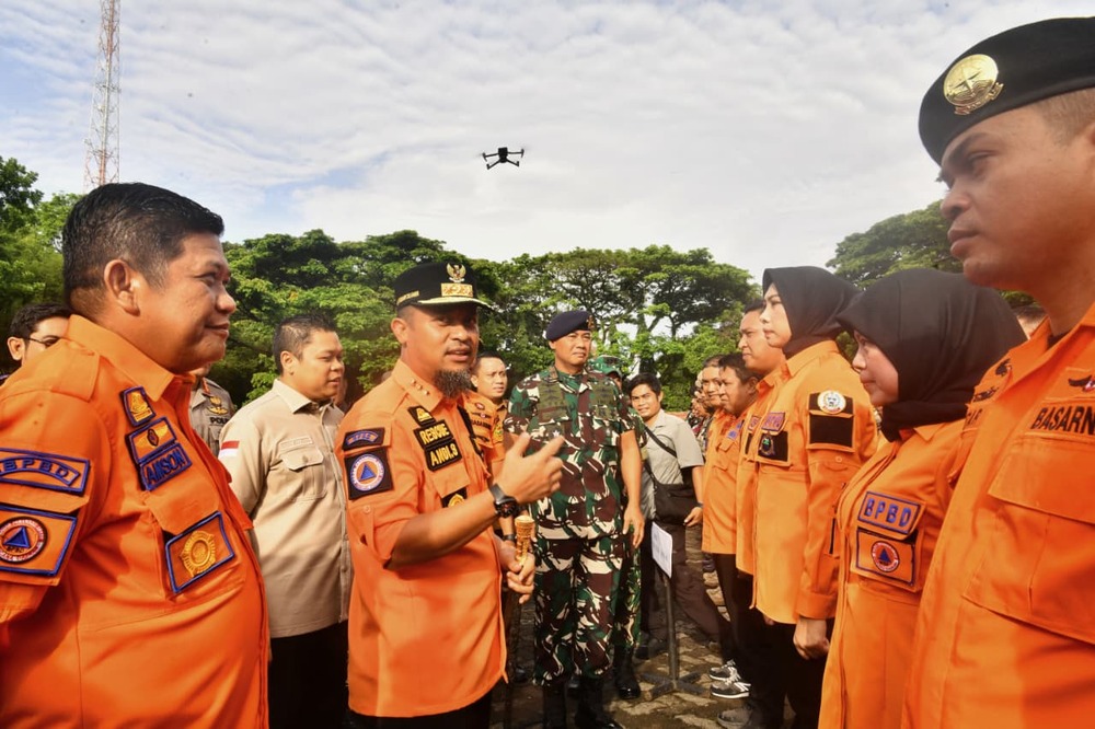 BPBD Sulsel Gelar Apel Kesiapsiagaan Hadapi Bencana Hidrometeorologi Akhir Tahun