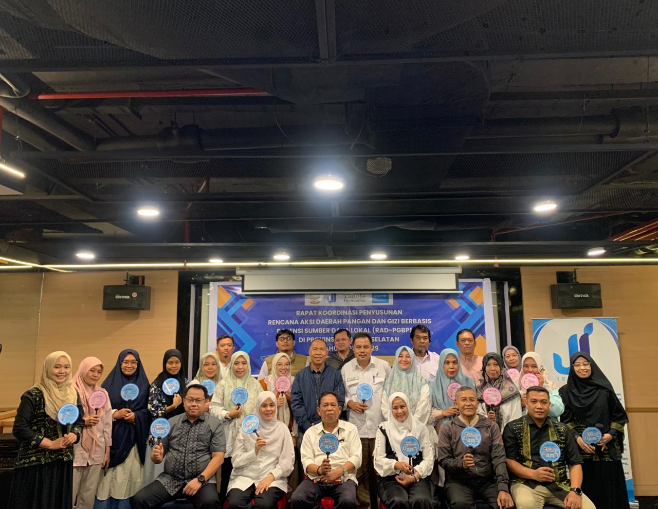 Pemprov Sulsel Gelar Rakor Penyusunan RAD-PGBPSDL 2025–2029 Bersama UNICEF dan Jenewa Madani Perkuat Ketahanan Pangan dan Gizi Daerah