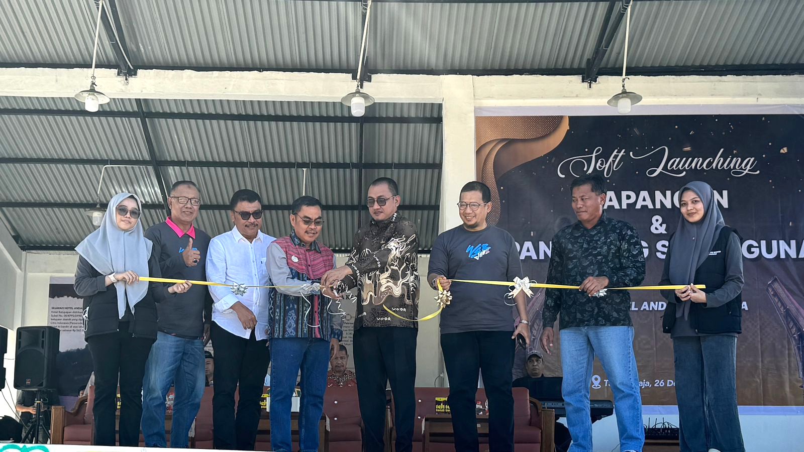 PT. SCI Soft Opening Lapangan dan Panggung Serbaguna Hotel Andalan Toraja