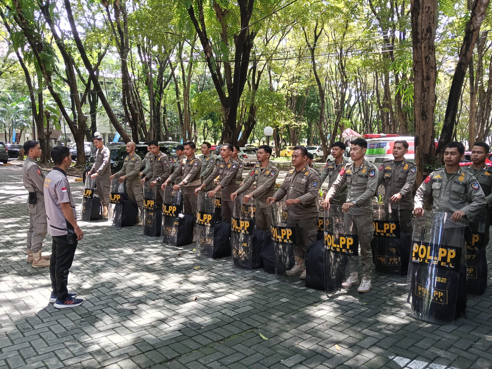 Dinkes Sulsel Gelar Skrining Kesehatan Massal untuk Ratusan Personel Satpol PP, Targetkan Deteksi Dini TBC