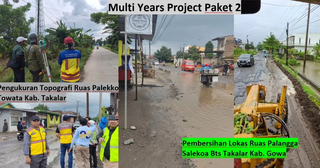 Gubernur Sulsel: MYC Paket 2 Lakukan Pengukuran Topografi dan Pembersihan Lokasi di Takalar–Gowa