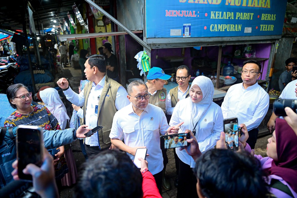 Wagub Sulsel Dampingi Menko Pangan Pastikan Harga Pangan Stabil Jelang Ramadan
