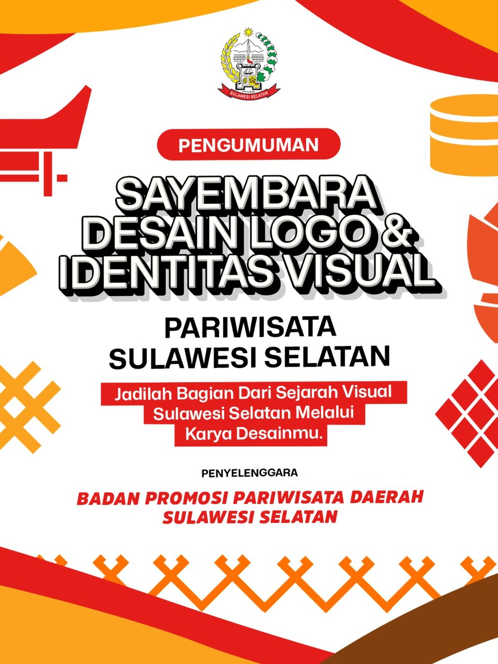 BPPD Sulsel Ajak Kreator Lahirkan Logo Baru Pariwisata Sulawesi Selatan