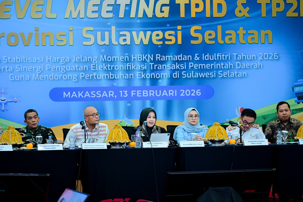 Pemprov Sulsel Perkuat Langkah Antisipatif Pengendalian Inflasi Jelang Ramadan 2026