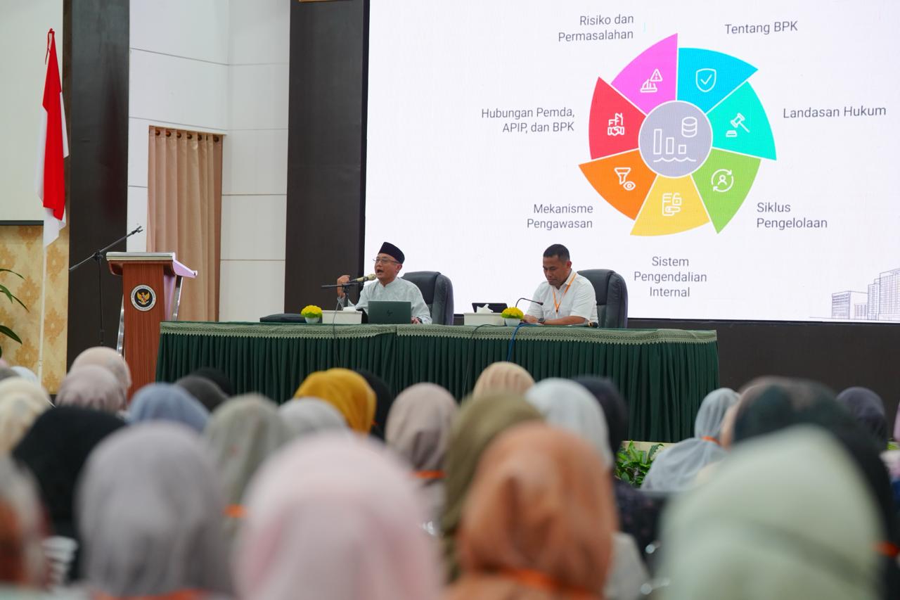 BPK Tekankan Pengawasan dan Pengelolaan Keuangan Daerah yang Berimbang di Ramadhan Leadership Camp Sulsel