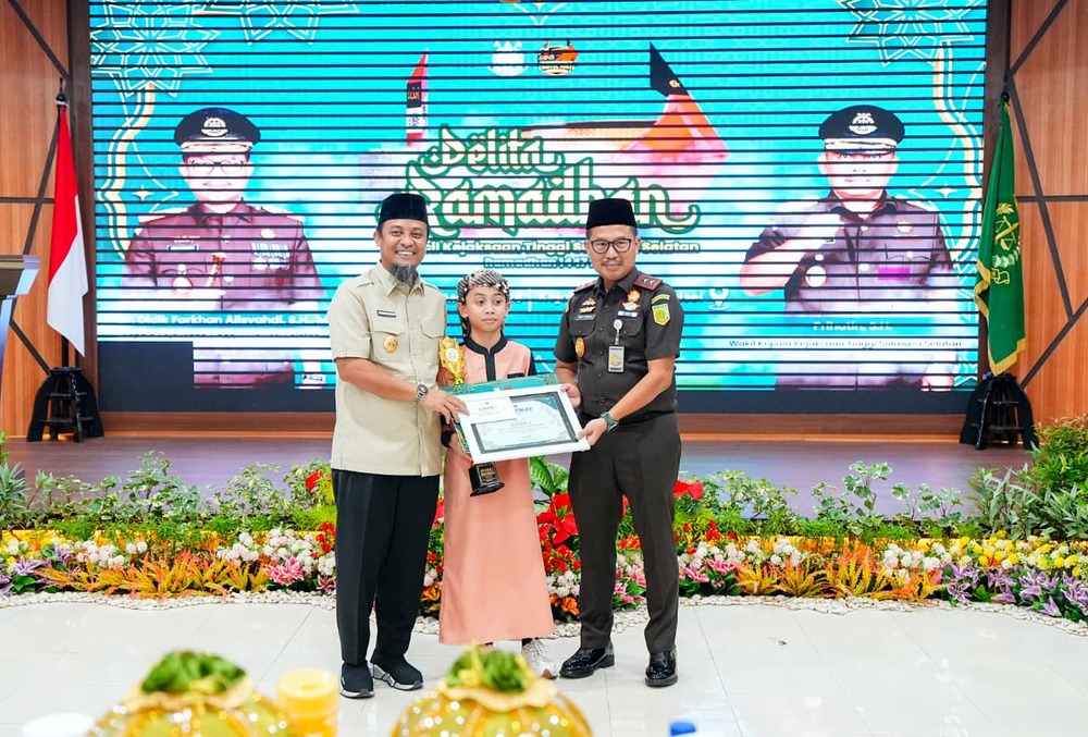 Gubernur Andi Sudirman Apresiasi Kajati Sulsel atas Pembinaan Generasi Lewat Pildacil 