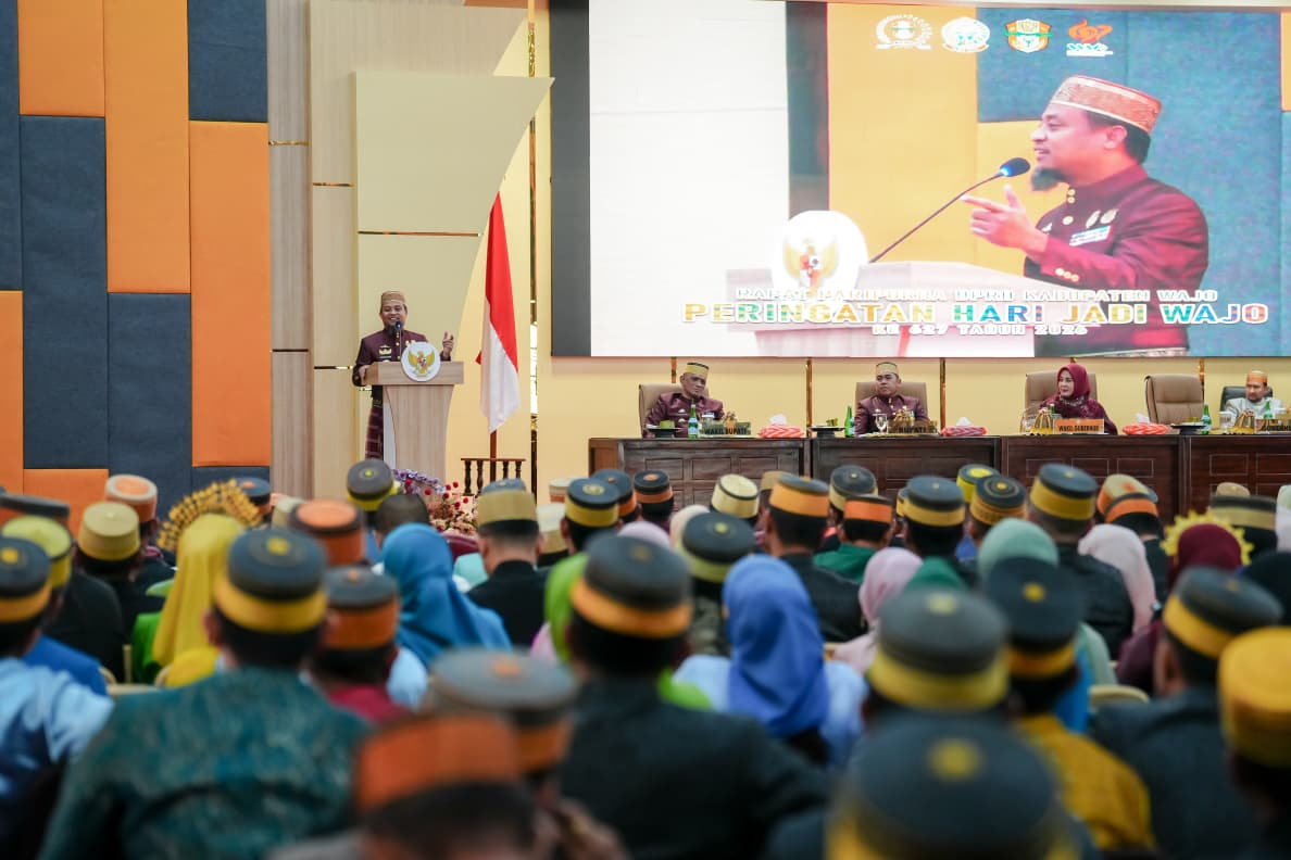 Hari Jadi Wajo ke-627, Gubernur Sulsel Genjot Konektivitas Jalan dan Irigasi Dipercepat