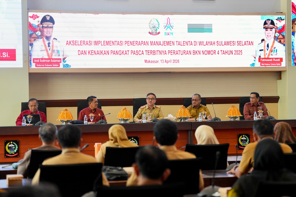 Sekda Sulsel Dorong Akselerasi Manajemen Talenta ASN, Tekankan Sistem Berbasis Kinerja