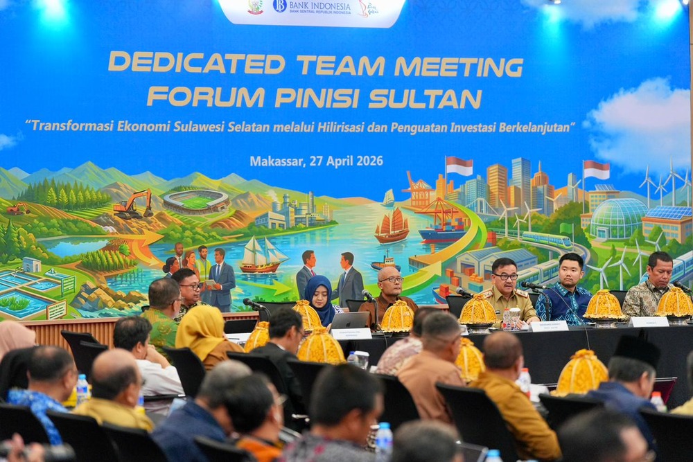 Pemprov Sulsel-BI Perkuat Hilirisasi dan Investasi Berkelanjutan di Forum Pinisi Sultan 2026