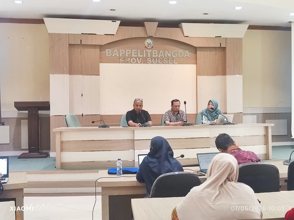 Bappelitbangda Sulsel Gelar Rakor Satgas MBG 2026, Perkuat Koordinasi OPD untuk Sukseskan Program Makan Bergizi Gratis