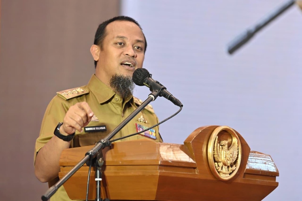 Lampaui Tahun Sebelumnya, Andi Sudirman Sebut Pertumbuhan Ekonomi Sulsel 6,88 Persen Capaian Kolektif