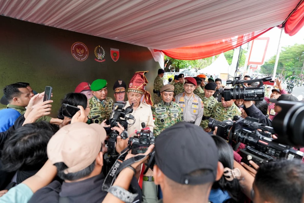 Wamenhan RI Apresiasi Langkah Gubernur Sulsel Jadi Pelopor Komcad ASN