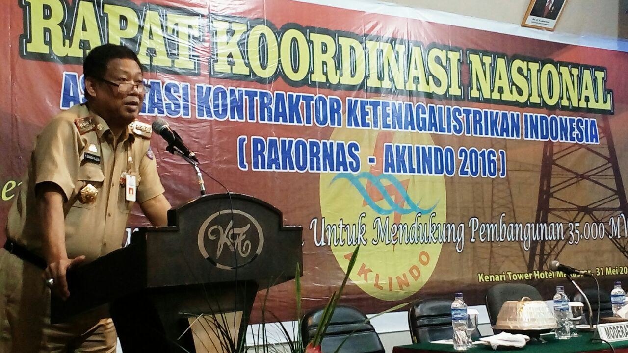Rakornas Asosiasi Kontraktor Ketenagalistrikan Indonesia