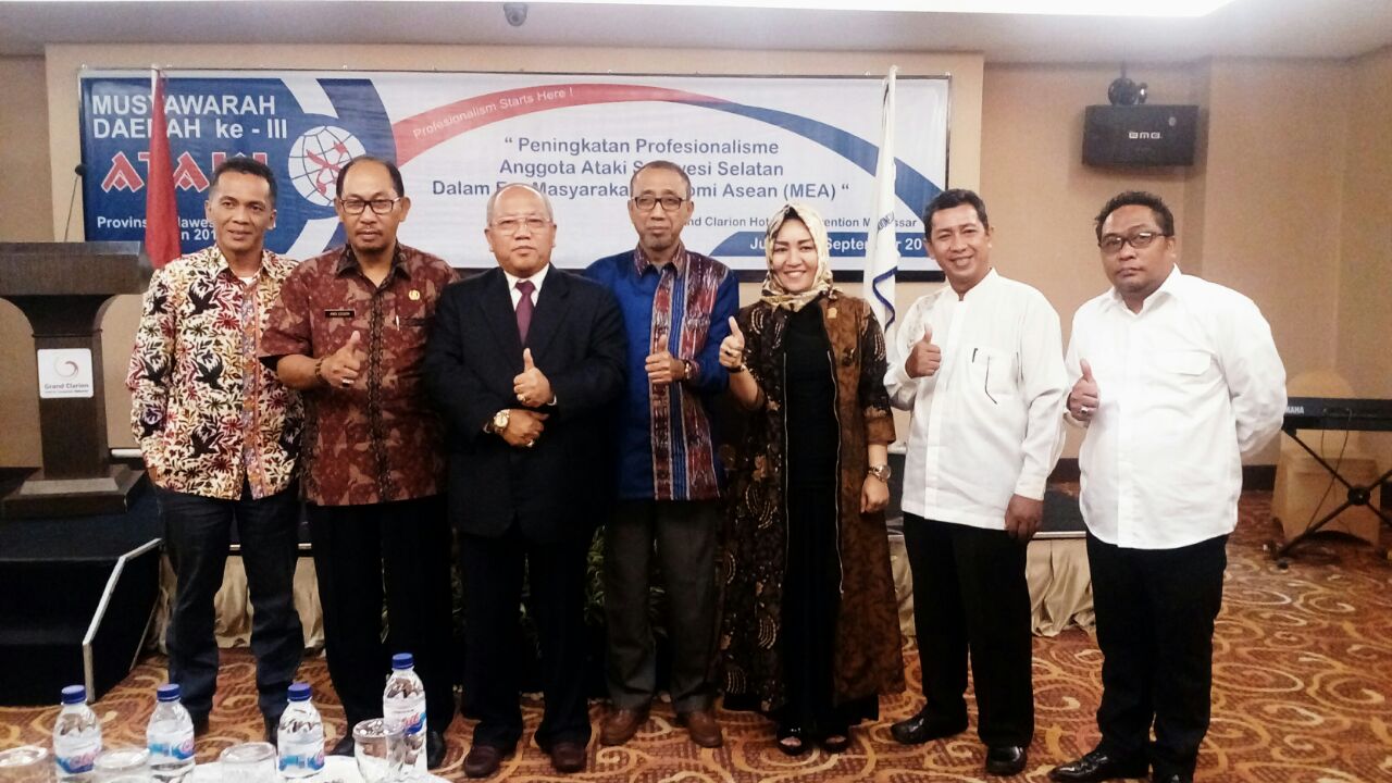 Musyawarah Daerah III Asosiasi Tenaga Ahli Konstruksi Indonesia Provinsi Sulawesi Selatan 2016