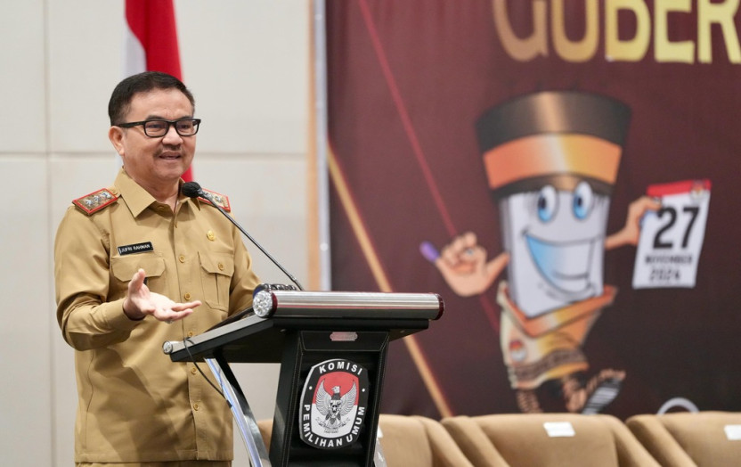 Rakor Evaluasi Tahapan Pilgub, Sekda Sulsel Apresiasi Sinergi Penyelenggara dan Forkopimda