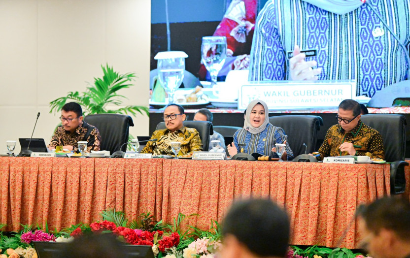 Hadiri RUPS Bank Sulselbar, Wakil Gubernur Fatmawati Dorong Transformasi dan Tata Kelola Bank Daerah 