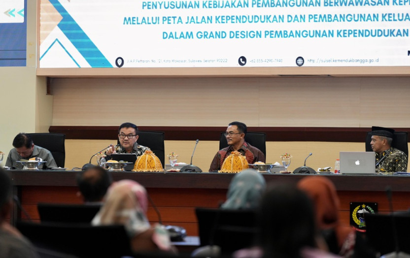 Sekda Sulsel Dorong Penyusunan GDPK sebagai Peta Jalan Pembangunan Kependudukan
