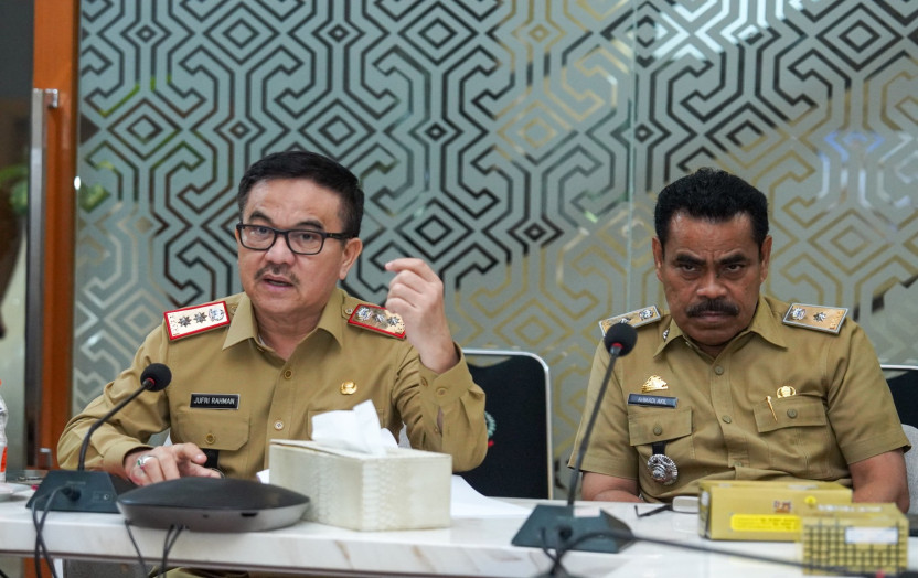 Sekda Sulsel Buka Rakor Pembahasan Draft Roadmap Pengendalian Inflasi 2025–2027
