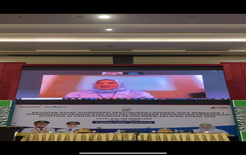 Wagub Fatmawati Pimpin Rakor Penyusunan Laporan Semester I Tim Percepatan Penurunan Stunting