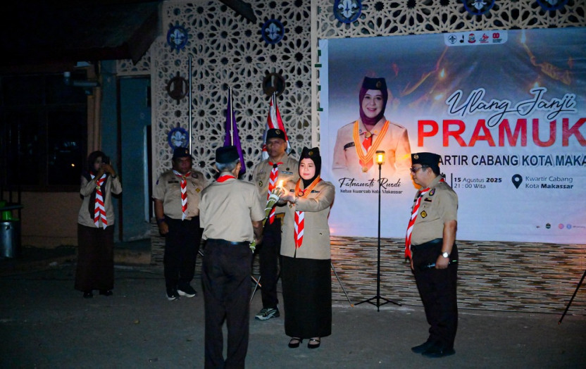Wagub Sulsel Ajak Pramuka Kokohkan Semangat Trisatya
