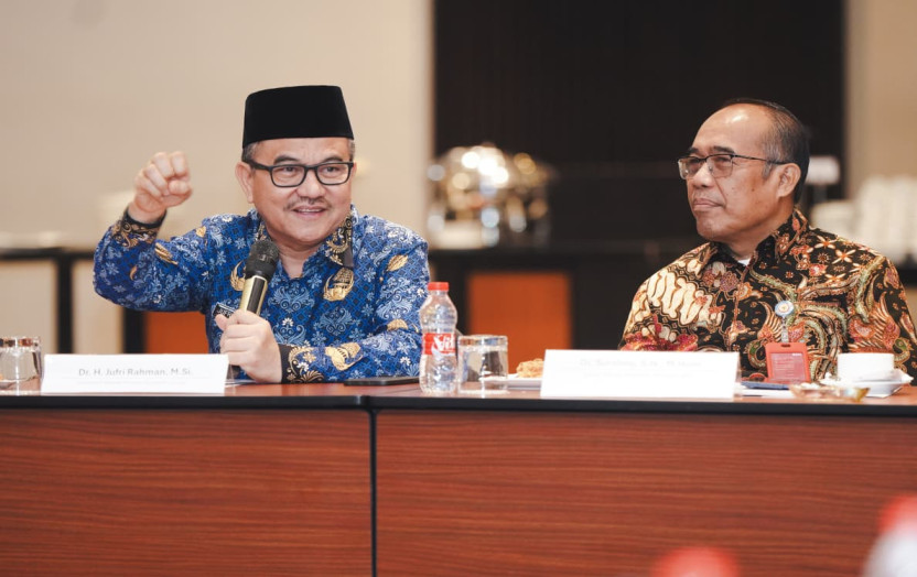 Sekda Sulsel Hadiri Forum Penyusunan Peta Jalan Pembinaan Ideologi Pancasila Regional III