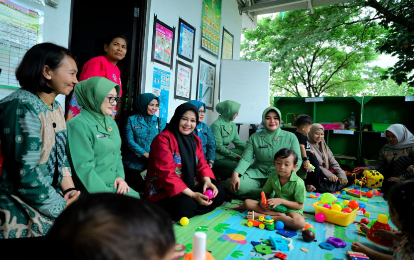 Fatmawati Rusdi Kunjungi Posyandu Matahari Gowa: Jaga Komitmen Penurunan Stunting Menuju 19 Persen