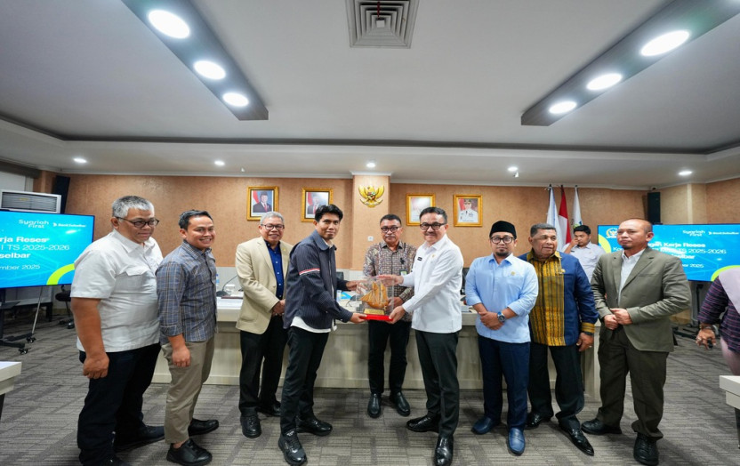 Pemprov Sulsel Sambut Kunker Komisi II DPR RI di Bank Sulselbar